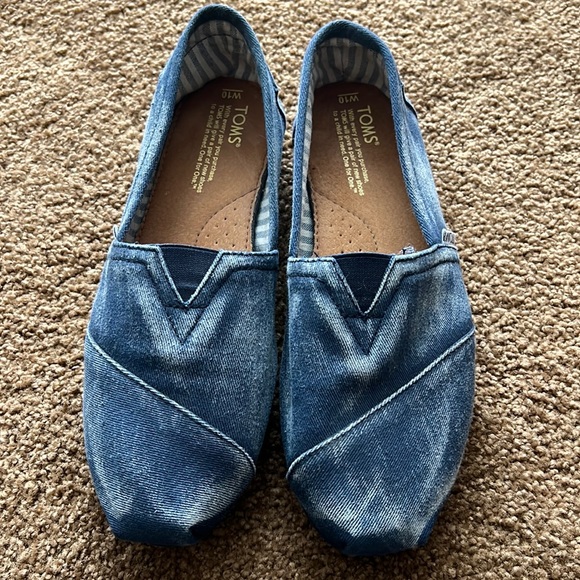 Toms Shoes - Wmn acid wash toms
